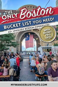 the boston bucket list you need