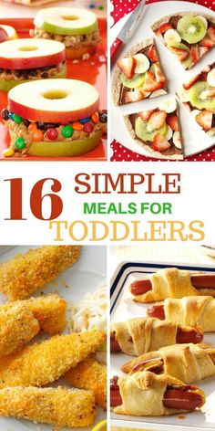 16 simple meals for toddlers that are delicious and easy to make with the kids