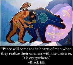 an image of a bear with a quote on it