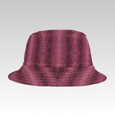 Make a bold statement with this bucket hat, featuring a striking Pink snake skin print that adds an exotic edge to your wardrobe. The textured, lifelike pattern creates a fierce and stylish look, perfect for anyone looking to stand out.  This hat effortlessly combines trend-setting design with personalized options, allowing you to choose your seam lines and stitching colors for a truly unique accessory. * Material: 100% high-quality polyester with vibrant green and black snake skin print * Available in 2 sizes for the perfect fit * Durable sewn-in label for premium quality * Proudly made in the USA Step up your fashion game with this sleek, modern bucket hat--a must-have for anyone looking to turn heads. ** THIS PRODUCT IS MADE TO ORDER! For that reason, we would not accept returns or exch Hat Festival Outfit, Hat For Beach, Rave Hats, Pink Snake, Outfit Streetwear, Snake Skin Pattern, Skin Pattern, Gift For Girls, Festival Outfit