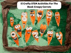 an art project for children to make their own book creepy carrots