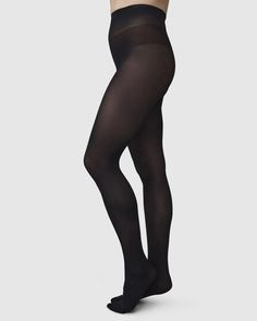 Olivia is one of Swedish Stocking's bestselling basic tights, and also the world's greatest tights according to 422 women. Read more here. Olivia is an absolute must have to begin your hosiery collection! Here are the reasons why you’ll love them as much as we do: 60 denier tights Semi-opaque Comfort waistband Flat seams Toe reinforcement Cotton gusset Knitted from recycled yarn Produced by Calze Ileana S.p.a. Made in Italy The world's greatest tights according to 422 women One of the most durab