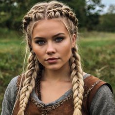 Trendy how to do viking braids hairstyles Ideas for Viking Braids Tutorial 🌈