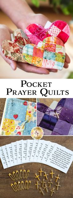 the pocket prayer quilts with instructions and pictures