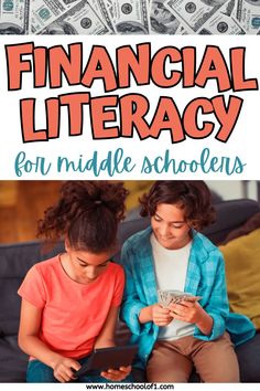 Best Financial Literacy for Middle School in 2023 Elementary School Lesson Plans, Money Smart, Middle School Lessons, Elementary Lesson Plans, Homeschool High School