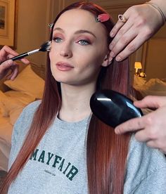 Sophie Turner Red Hair, Sophie Turner Style, Sophia Turner, Red Hair Inspo, Beautiful Red Hair, Instagram Videos, Style 2023, Sansa Stark, Auburn Hair