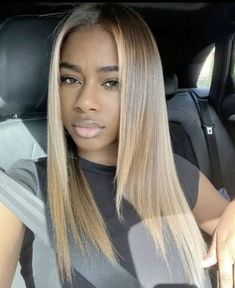 Blonde Natural Hair, Dyed Natural Hair, Honey Blonde Hair, Pretty Hair Color, Hair Affair, Hair Laid, Hair Life, Hair Inspo Color, Honey Blonde