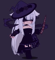 Gacha Club Outfit Witches, Witch Anime, Gacha Club Witch Outfit Ideas, Gacha Witch Oc, Gacha Club Oc Ideas Girl, Gacha Club Outfit Ideas Girl, Goth Gacha Oc, Goth Gacha Club Oc, Goth Girl Genshin