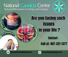 Candida Yeast Infection has many causes starting from chemical and germ exposure to mind-body-related causes. You might need a holistic approach; that means you must consider “all of you” in order to treat “any part of you". Since 1994, the National Candida Center in Florida has been supporting patients to cure candida yeast infections naturally yet effectively. Give us a call at 407-321-1377 to book your appointment or email us at office@nationalcandidacenter.com Better Digestion, Candida Diet, Holistic Approach