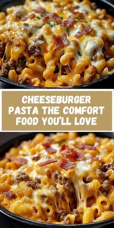 Indulge in the ultimate comfort food with this Cheeseburger Pasta recipe. Packed with cheesy goodness and savory beef, this dish is perfect for family dinners or quick meals.