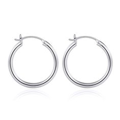 PRICES MAY VARY. SIZE: 20mm ( 0.78 Inch ) Diameter, Small Silver Hoop Earrings. Thickness of the Silver hoop earrings are 2mm wide. Perfect size small hoop earrings for women wear. MATERIAL: Made of brass material, S925 sterling silve post, hypoallergenic hoop earrings for women girls wear, classic minimalist silver hoop earrings with sturdy clasp, lead free and nickel free earrinngs for women, suit for sensitive ears. PERFECT EAR JEWELRY: Packed with dainty elegant gift bag to store your silver Gold Hoops Earrings, Small Silver Hoop Earrings, Rose Gold Hoop Earrings, Small Gold Hoop Earrings, Small Gold Hoops, Nickel Free Earrings, Mini Hoop Earrings, Small Hoop Earrings, Hoops Earrings