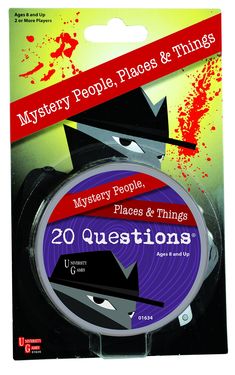 mystery people, places & things 20 questions