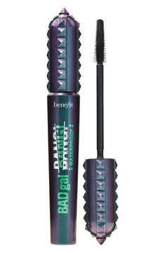 What it is: A fan-favorite volumizing mascara updated in a waterproof formula that won't weigh your lashes down.What it does: Benefit Cosmetic's bestselling volumizing mascara goes waterproof while offering the same, 36-hour full-blast coverage. The brush is designed to reach from root-to-tip and corner-to-corner of your upper and lower lashes for volume that reaches 360 degrees. How to use: Wiggle the mascara brush from the base to the tips of your lashes. Layer as desired to build big volume. Bare Minerals Mascara, Benefit Mascara Fan Fest, Benefit Cosmetics Mascara, Benefit Badgal Mascara, Benefit Roller Lash, Mascara Brush, Lip Contouring, Mascara Tips, Lower Lashes