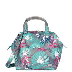 With its thermal insulation, this bag is the perfect work or school carry-along. Not only will it keep your food cool on the hottest of days, but it is also easy to clean. This tote includes an adjustable shoulder strap and unique designs to add a pop of color to your day. #LugLife #BotanicalMulti #LunchBag #Lunch #WomensFashion