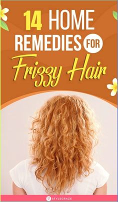 14 Home Remedies For Frizzy Hair: Frizz is a cry for nourishment and moisture. There are many things you can do to tame it, starting off with ensuring that you are eating right and drinking enough water. Once you have those two things down, you need to treat your hair to some good old fashioned TLC with regular oiling and hair masks. #frizzyhair #haircare #haircaretips #remedies #homeremedies Simple Hair Hacks, Victorian Era Hairstyles, Homemade Hair Masks, Frizzy Hair Remedies, Aloe Vera Hair Mask, Stop Hair Breakage, Homemade Hair Mask