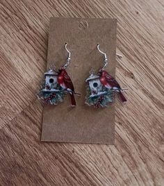 Check out Womens Dangle Earrings Cardinal Design, the latest item I added on eBay! #eBay #eBaySeller Cardinal Design, Fashion Jewelry Earrings, Leather Earrings, Ebay Seller, Fashion Watches, Jewelry Watches, Dangle Earrings, Faux Leather, Jewelry Earrings