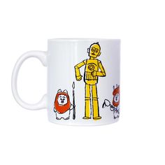 Make a fun statement morning, noon or night with this Star Wars mug! Ideal for sipping coffee, tea or hot chocolate, this mug features durable construction and quality print graphics. Fun and functional, this mug is perfect for using around the house, at the office, parties, and more! Makes a great gift idea. Officially licensed. Produced by Seven20. Star Wars Mug, Cute Ceramic Mug, Glitter Galaxy, Star Wars Mugs, Disney Coffee Mugs, Star Wars Fashion, Star Wars Birthday Party, Star Wars Wedding, Star Wars Logo