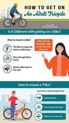 two different types of bikes and how to use them