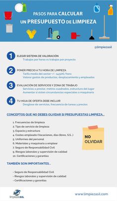 a poster with instructions on how to use the spanish language for cleaning and disinfection