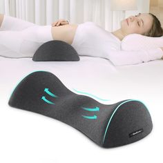 PRICES MAY VARY. 💠『Ergonomic Health Care Lumbar Pillow』 - Uses low-elasticity memory foam, which perfectly fits the body, fills the gap between the waist and bed, supports the waist, and distributes the pressure evenly to reduce the burden on the lower back. Gently supporting the lower back can relax the muscles of the lower back and waist after childbirth. It is designed to help achieve an ideal posture and a perfect fit to the waist. 💠『Relieve Back Pain Due to Side Sleeping』 - For side sleep Lower Back Support Pillow, Best Pillow For Neck Pain Back Sleeper, Best Pillow For Neck Pain Side Sleeper, Orthopedic Memory Foam Pillow, Mid Back Pain, Lumbar Support Pillow, Cervical Pillow, Back Support Pillow, Side Sleeping