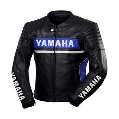 #ad Find ideas and inspiration for Men Yamaha Motorcycle Leather Jacket Motorbike Padded Leather Jacket Custom Made, Fashion Mens Jacket Black Motorbike, Motorcycle Riding Gear, Yamaha Racing, Biker Aesthetic, Yamaha Motorcycle, Motorcycle Riding, Motorcycle Leather, Riding Gear, Riding Outfit