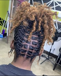 Loc Ponytail Styles, Marley Locs, Hairstyles Locs, Braided Updos, Short Locs, Shaved Side Hairstyles