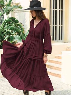 Plain Chiffon Dress, Brooke Aesthetic, Long Sleeve Fall Dress, Ruffle Long Dress, Mesh Party Dress, Chiffon Party Dress, Lantern Sleeve Dress, Checkered Dress, Chiffon Long Sleeve