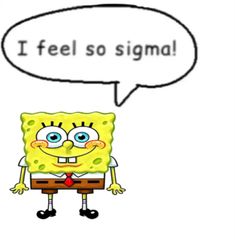 spongebob saying i feel so signal with an empty speech bubble in the background