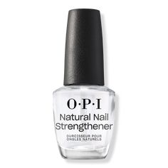 Natural Nail Strengthener - OPI | Ulta Beauty Natural Nail Strengthener, Opi Nail Strengthener, Opi Nail Envy, Stronger Nails, Nail Base Coat, Band Nails, Natural Nail Polish, Weak Nails, Damaged Nails