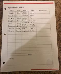 DIY Cancer Binder (Cheap and Easy). Create Your Own Planner, Save You, Save Yourself, Allergies, Need To Know, Medical, Energy