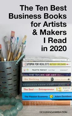 the ten best business books for artists and makers i read in 2020