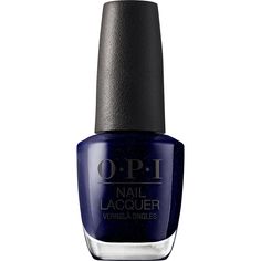 OPI is the most preferred brand in the nail industry! They offer a variety of beautiful colors that are formulated for a long lasting and flawless finish. Used alone, the lacquer can give beautiful results but used alongside an OPI base coat and an OPI top coat can deliver the perfect at-home manicure or pedicure. When using these additions, your nails can result in a longer lasting manicure or pedicure of highly pigmented 7 day wear. Featuring a game changing, fast drying formula for a smoother Navy Nail Polish, Thanksgiving Nails Color, Holiday Nail Colors, Winter Nail Polish, Navy Nails, Mini Macaron, Nude Nail Polish, Purple Nail Polish, Cute Nails For Fall