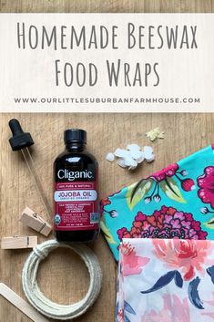 homemade beeswax food wraps are the perfect way to use them in your home