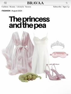 the princess and the pea is featured in an ad for brava