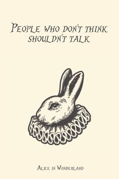 a book with an image of a rabbit in it's head and the words people who