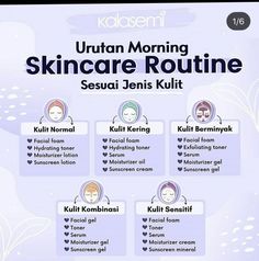 Tips Kecantikan, Makeup Cantik, Basic Skincare, Tips Skincare, Basic Skin Care Routine, Facial Skin Care Routine