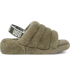 Ugg Slipper, Fluff Yeah Slide, Ugg Store, Ugg Style, Sheepskin Slippers, Statement Shoe, Nike Dunk High, Classic Boots, Jordan 5