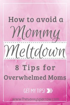 The best parenting tips for overwhelmed moms to beat mom stress!  If you feel overwhelmed as a Mom, avoid a Mommy Meltdown by checking here for my best overwhelmed mom tips!  Enjoy parenting and be a calm parent with these parenting tips.  #parentingtips #stressedmom #momlife #mommymeltdown Pregnancy Hacks, Confidence Kids, Smart Parenting, Mom Jobs, Mom Tips, Pregnant Mom, First Time Moms