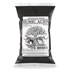 the bag of humic acids is shown