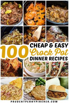 the top 10 crock pot dinner recipes