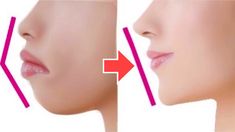 Nose Fat Lose, How To Fix Overbite At Home, Mouth Exercises, Long Chin, Small Mouth, Small Chin, Fix Overbite, Perfect Face, Small Face