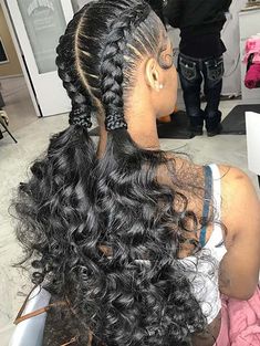 Black Braided Hairstyles, Twist Braid, Feed In Braid, Cool Braid Hairstyles, Natural Hair Braids, African Braids Hairstyles, Braid Hairstyles