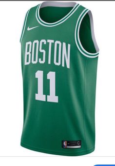 Nike NBA Boston Celtics Kyrie Irving Swingman Jersey NEW 864461-321 Men Size XL Nike 2020, Nike Nba Jerseys, Gordon Hayward, Youth Game, Personalized Jersey, Jayson Tatum, Nike Jersey, Sports Uniforms, Nba Jersey