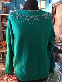 80s sweater beaded - Google Search Sweatshirts