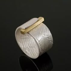 Gold Accents, Cuff Bracelets, Diy And Crafts, Wedding Rings, Cuff, Gold