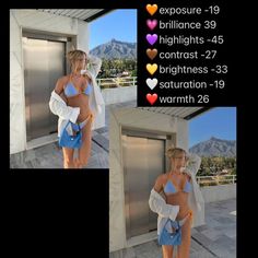 Instagram Photo Edit Settings, Filters For Outside Pics, Camera Editing Hack, Vsco Filter Presets Free, Picture Edit Camera Roll, Best Picture Filters, How To Edit Camera Photos, How To Make Dark Photos Brighter, Picture Edits Aesthetic