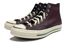 Converse Chuck 70 Leather High 'Colorblock - Black Currant' Black Currant/Noble Grey/Egret 169580C Converse Chuck 70 Low, Chuck 70 Low, Run Star Hike, Converse Chuck 70, Black Currant, Black Gums, Black Currants, Chuck 70, University Blue