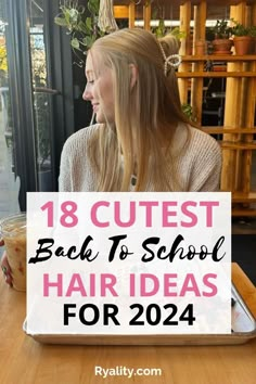 these are really cute, easy, and quick hairstyles for school! Cute Easy Teacher Hairstyles, Fast School Hairstyles, Picture Day Hairstyles For Teenagers, Quick Teacher Hairstyles, Cute Hairstyles For Teens For School, Easy Teen Hairstyles For School, Cute And Easy School Hairstyles, Cute Teen Hairstyles Straight Hair, First Day Of High School Hairstyles