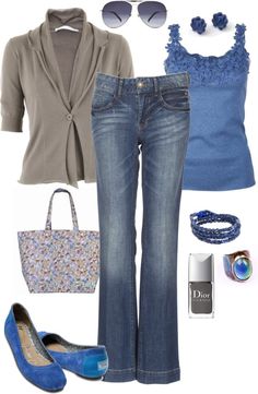 Clothes And Accessories, Outfits Casuales, Primavera Estate, Pretty Outfits, Style Me, What To Wear, Royal Blue