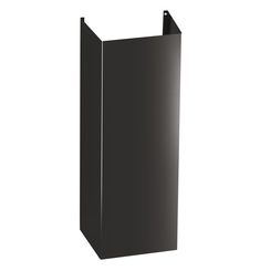 an image of a black cabinet on a white background with clipping for the bottom